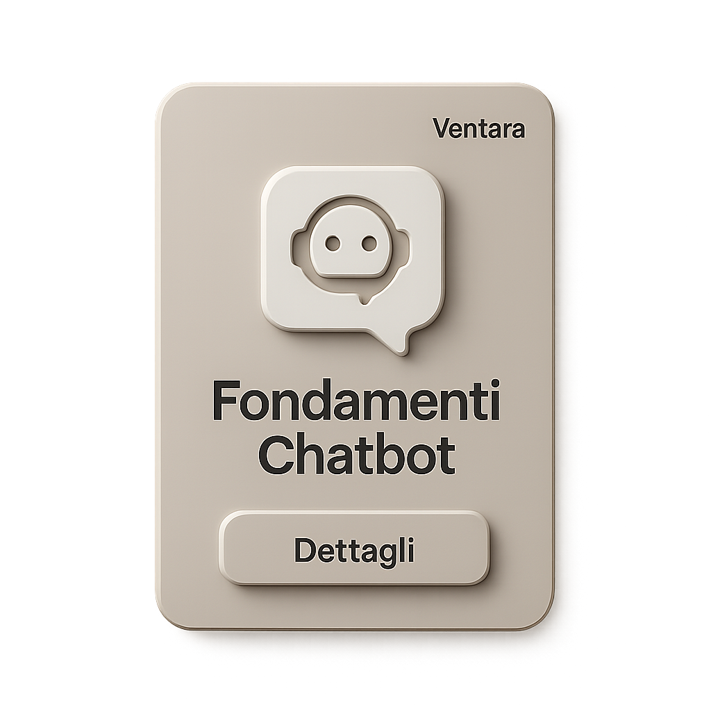 Immagine Fondamenti Chatbot